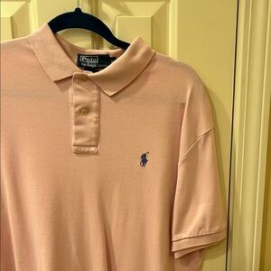 Polo by Ralph Lauren Men's Pink Polo Shirt